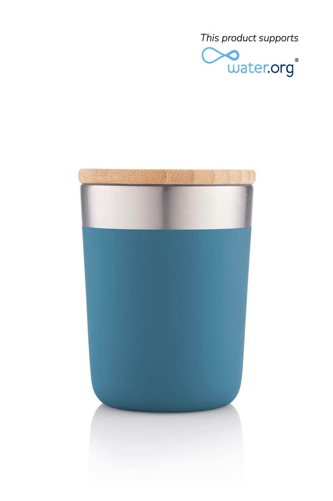 LAREN - CHANGE Collection Insulated Mug - Blue 1