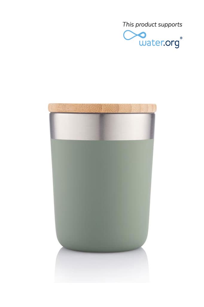 LAREN - CHANGE Collection Insulated Mug - Green 1