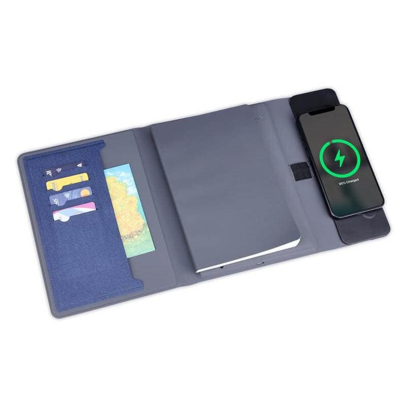 BERGMUND - Santhome 10000mAh Mag Wireless Powerbank Portfolio - Navy 5