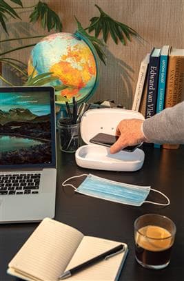 TIGRE - SANTHOME UV-C Sterilization Box with 5W Wireless Charger 4