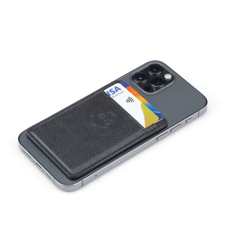 ROMA - Santhome® 2-in-1 Mag Cardholder and Inbuilt NFC Digital Business Card - Black 6