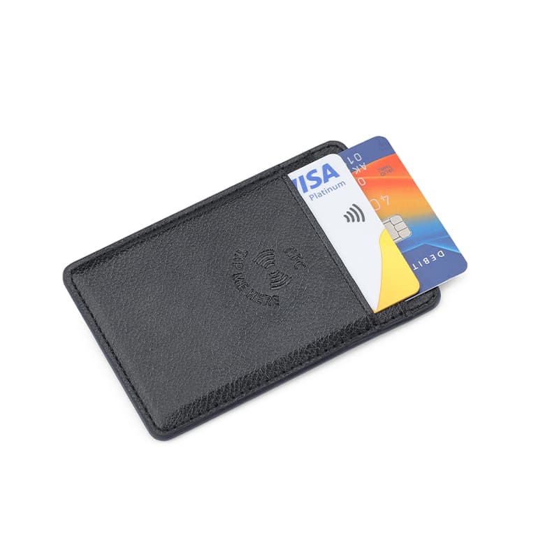 ROMA - Santhome® 2-in-1 Mag Cardholder and Inbuilt NFC Digital Business Card - Black 8