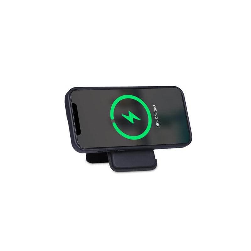 MAG3 - Giftology 3-in-1 Magnetic Wireless Charger Card Holder - Black 2