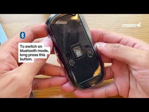 LOGIK - @memorii Transparent 3-mode Wireless Mouse 9