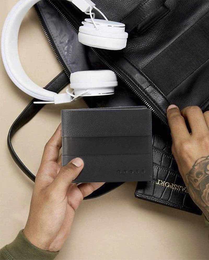 CROSS Chester Bi-Fold Leather Wallet with Coin Pocket 5