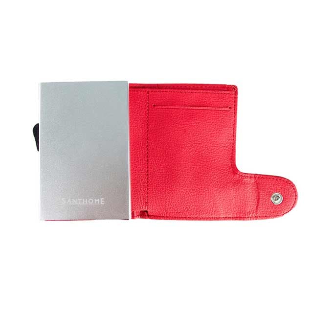 VITL - SANTHOME PU Cardholder Wallet Red 4