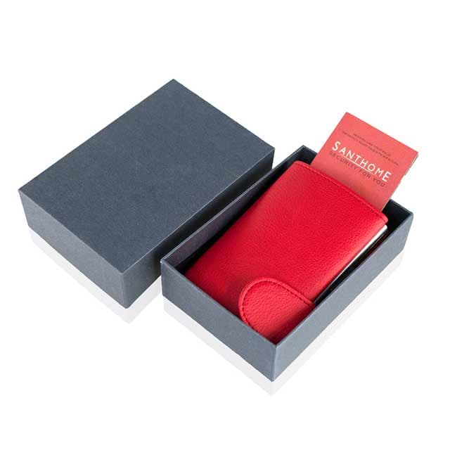 VITL - SANTHOME PU Cardholder Wallet Red 5