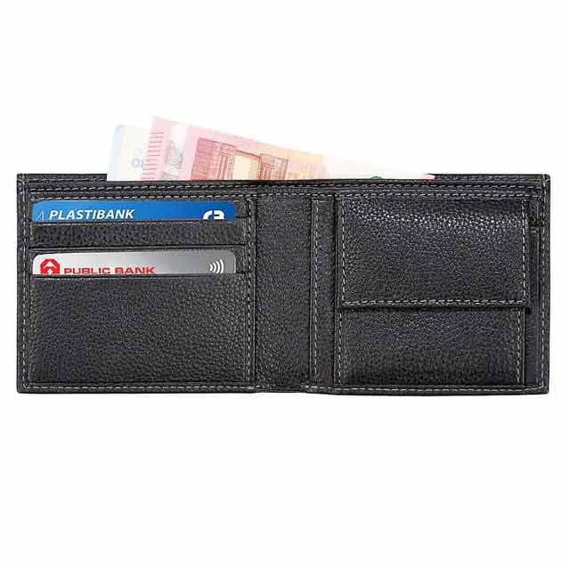 CANCUN - SANTHOME Men's Wallet In Genuine Leather (Anti-microbial) 2