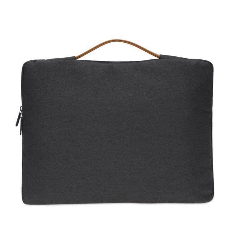 SALCEA - Santhome® 15" Laptop Sleeve - Black/Tan 8