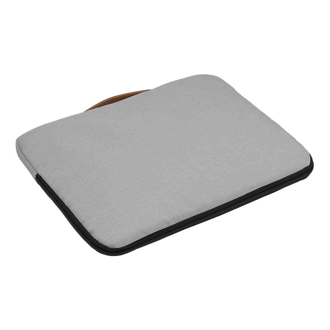 SALCEA - Santhome® 15" Laptop Sleeve - Grey/Tan 5