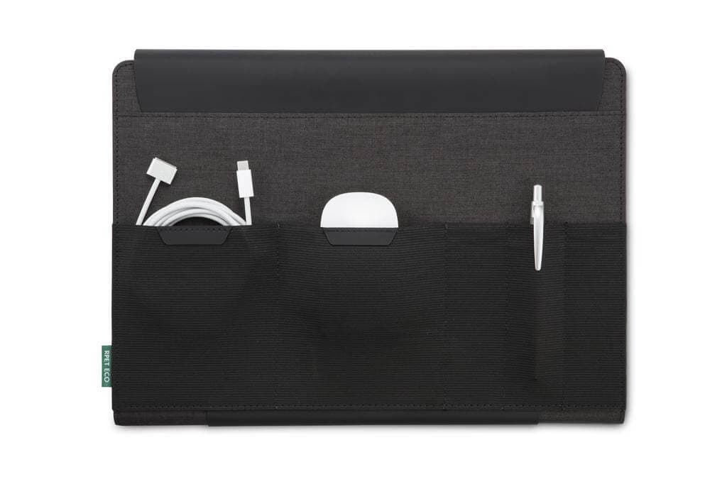 FULDA - CHANGE Collection RPET Laptop Case & Workstation - Black 4