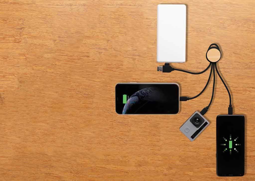 SULZA - CHANGE Collection RCS Recycled 6-in-1 Multi Cable 5