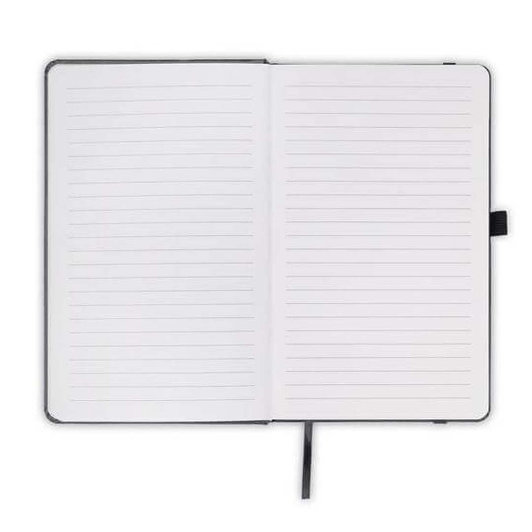 BARON - Santhome Expanded A5 Hard Cover Notebook - Black 3