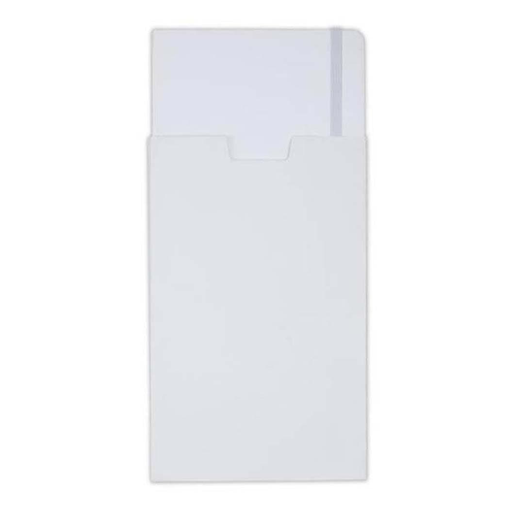 BARON - Santhome Expanded A5 Hard Cover Notebook - White 6