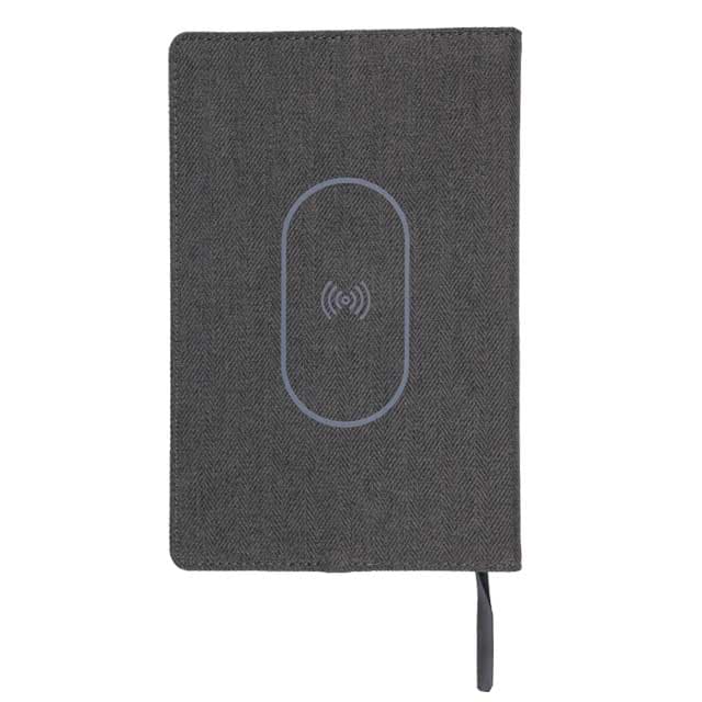 PESSAC - SANTHOME A5 Refillable Notebook With Wireless Charger 3