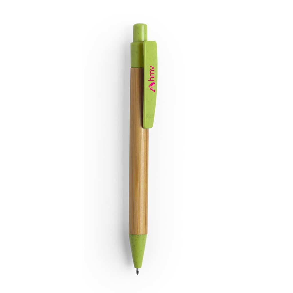SERANG - eco-neutral Bamboo Wheat Straw Pen - Green 2