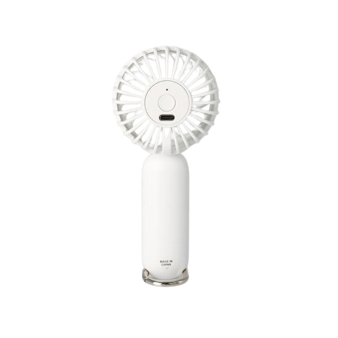 HOFN - Rechargeable Mini Hand Fan - White 4