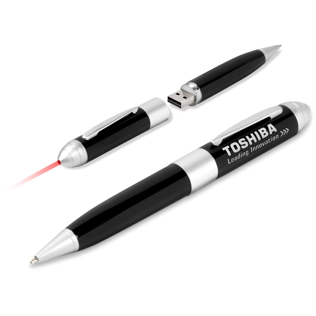Kilobyte Flash Drive Pen & Laser Pointer - 8GB 1