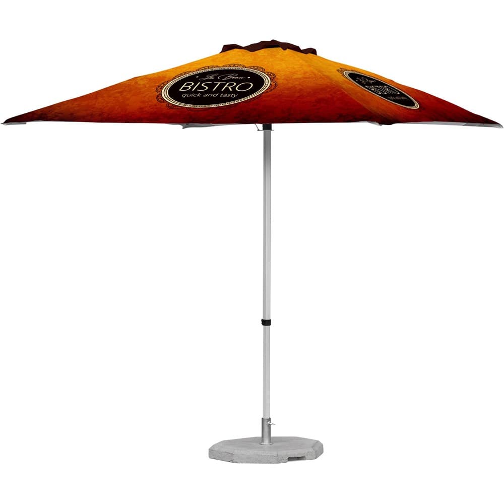 Fade Resistant Parasol Sliding Hexagonal Pole 2m x 2m 1