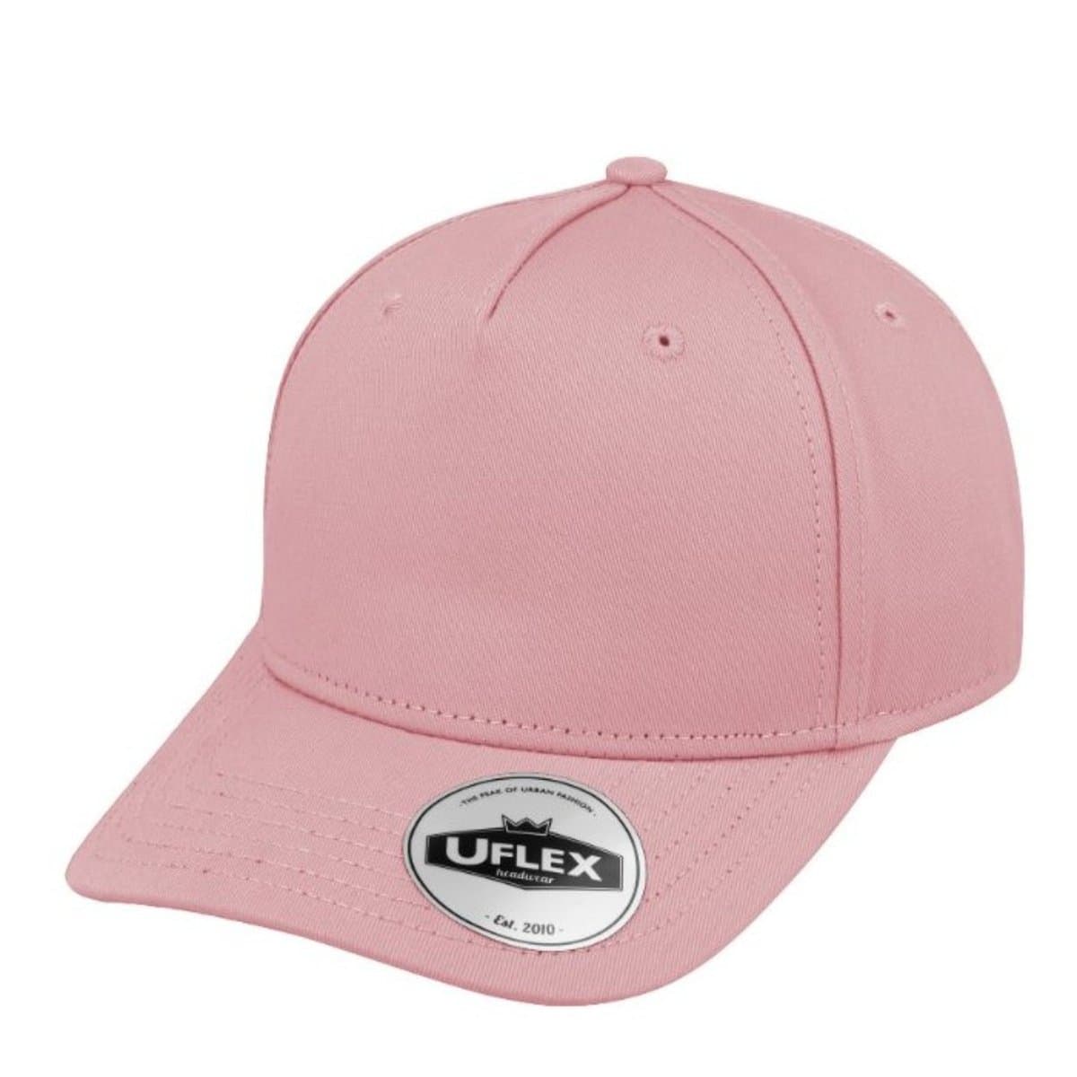 Uflex 5P Curved Peak Snapback - Grey Melange 61
