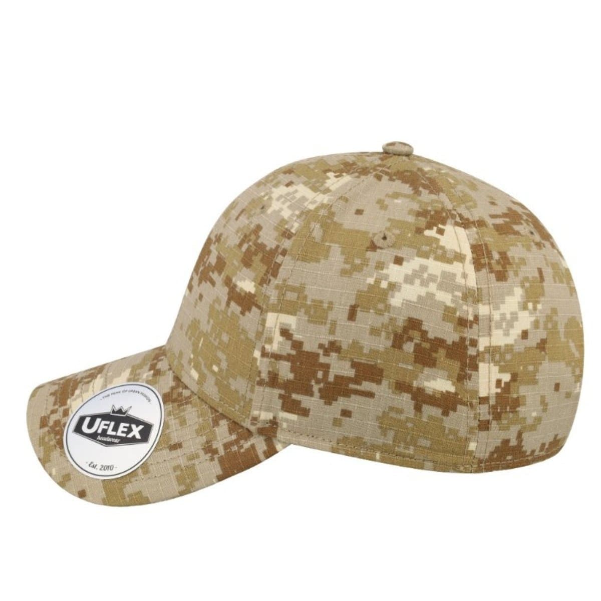 6 Panel Outdoor Cap - Camo Green 29