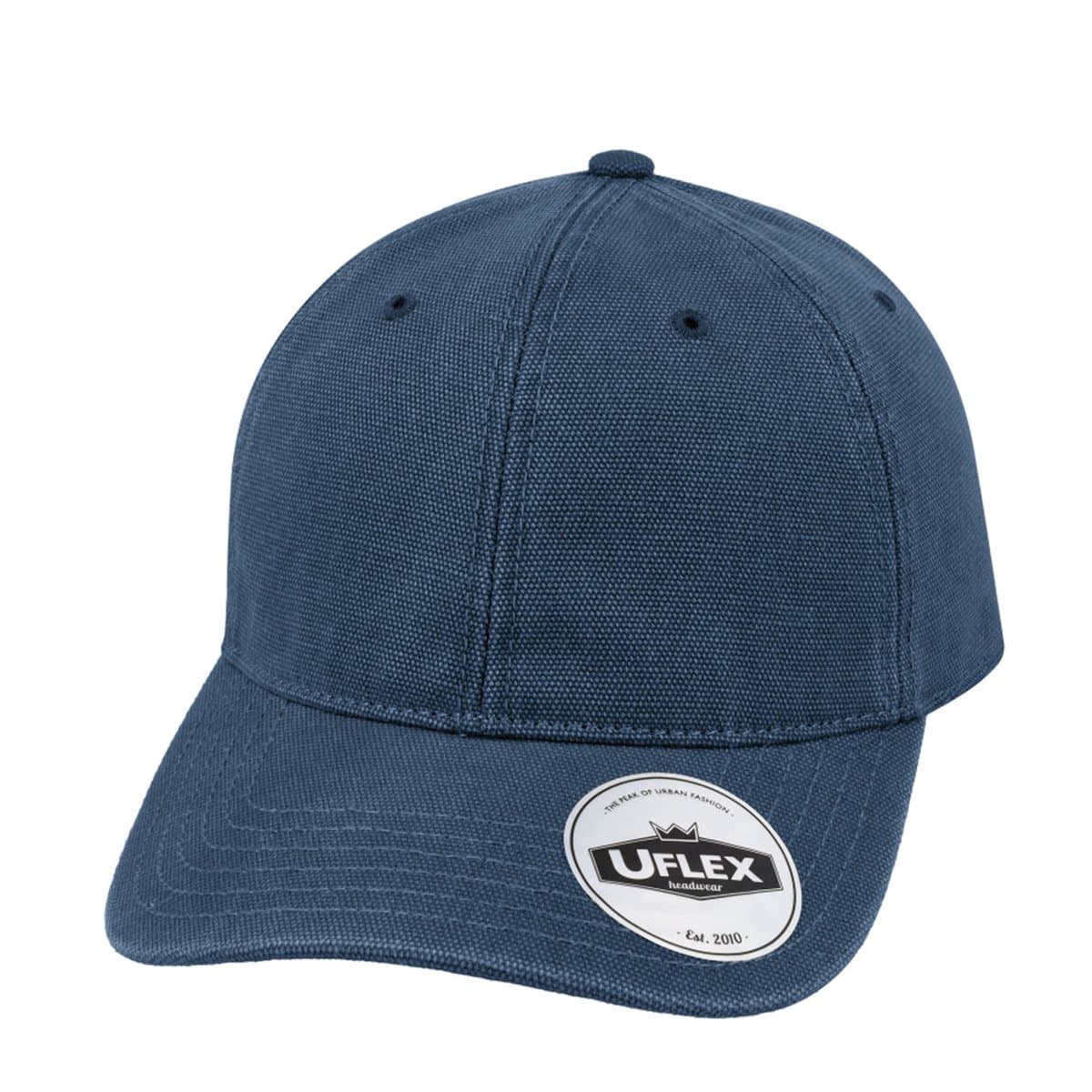 6P Washed Canvas Dad Cap - Vintage Grey 66