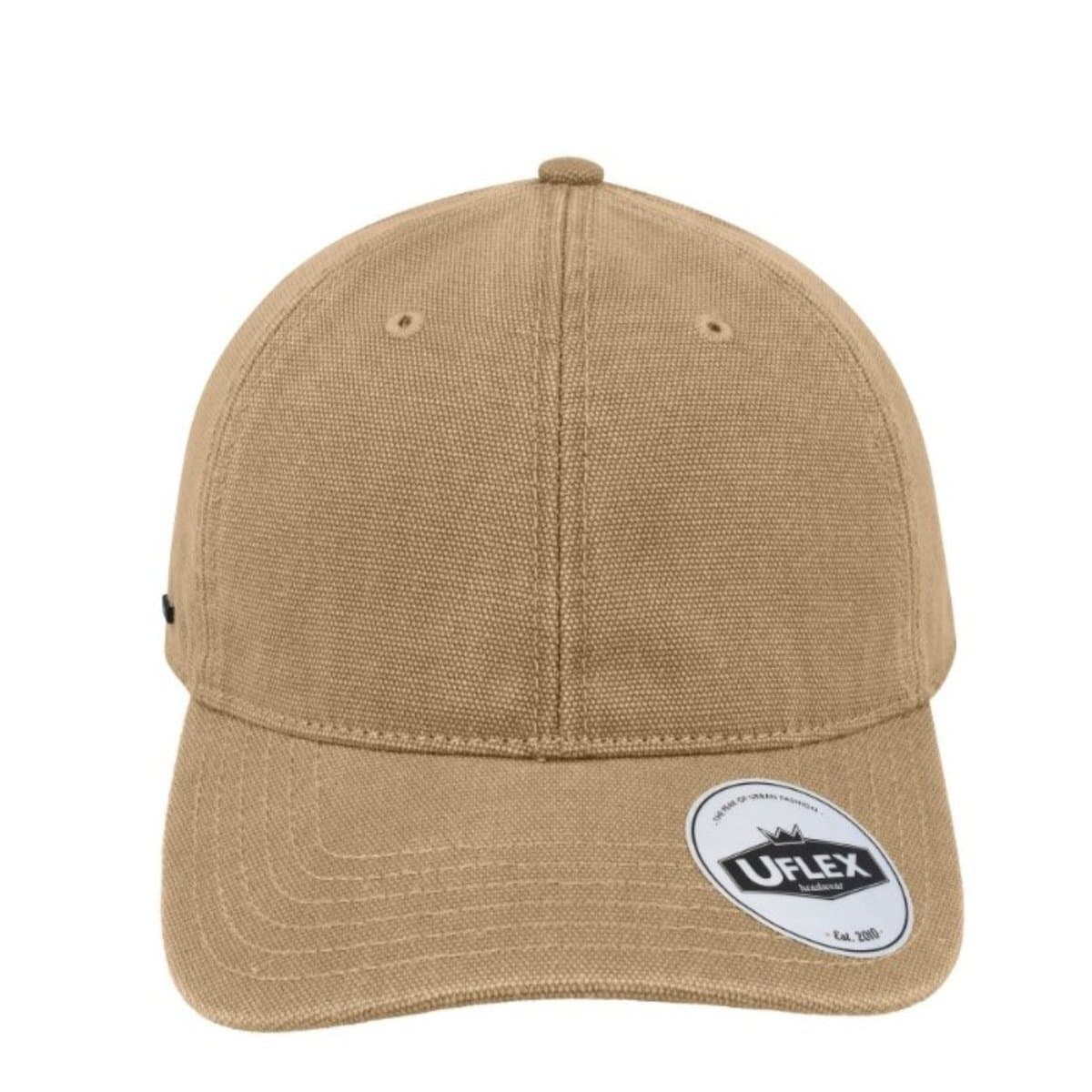 6P Washed Canvas Dad Cap - Vintage Grey 69