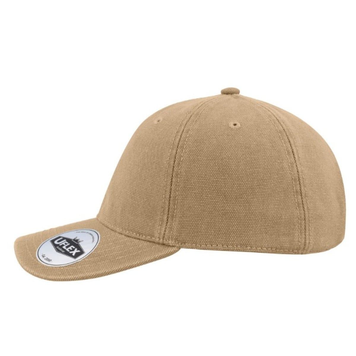 6P Washed Canvas Dad Cap - Vintage Grey 70