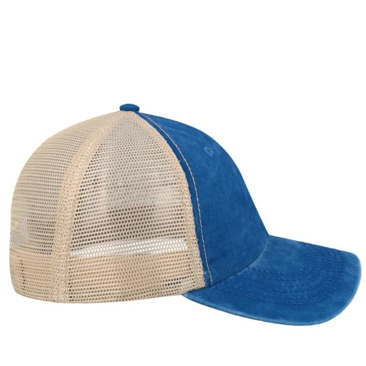 Max Wash 6 Panel Trucker - Aqua 6