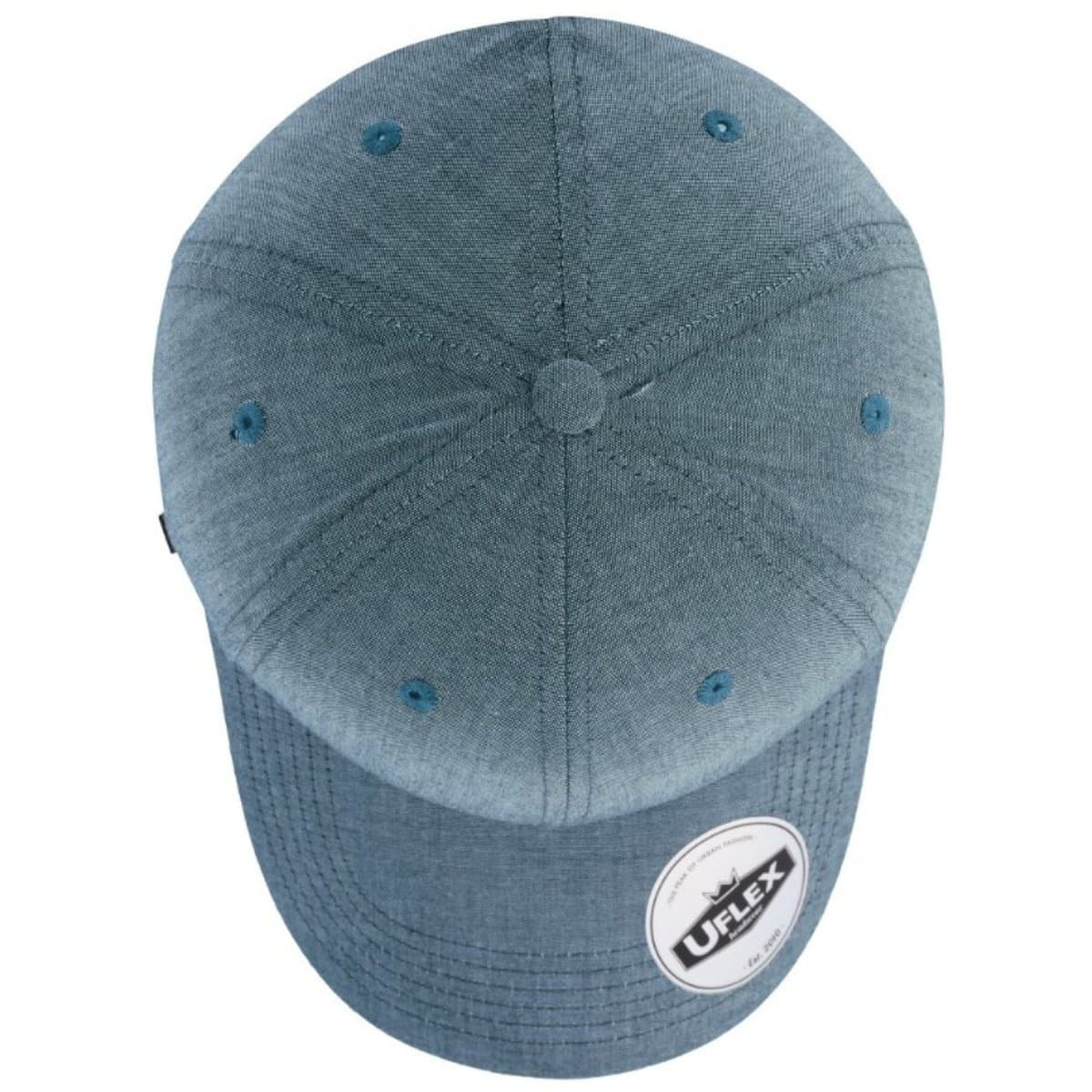 Uflex Cotton Chambray Baseball - Dark Grey 8