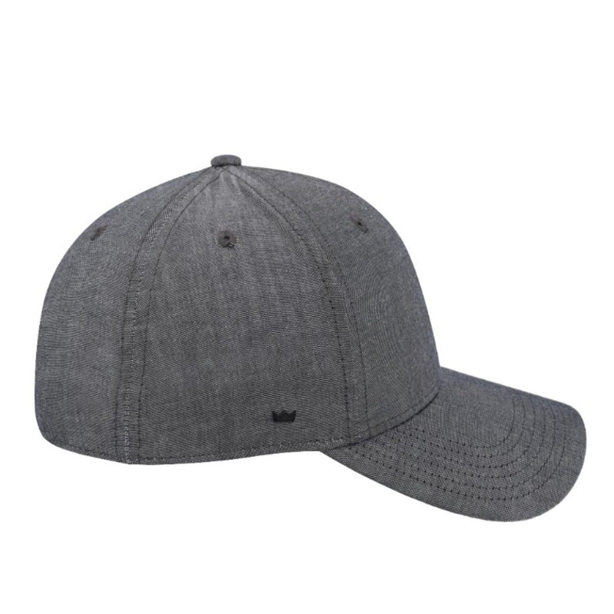 Uflex Cotton Chambray Baseball - Dark Grey 12