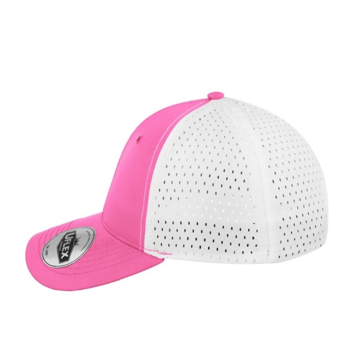 Uflex High Tech 6P Curved Peak - Royal/White 35