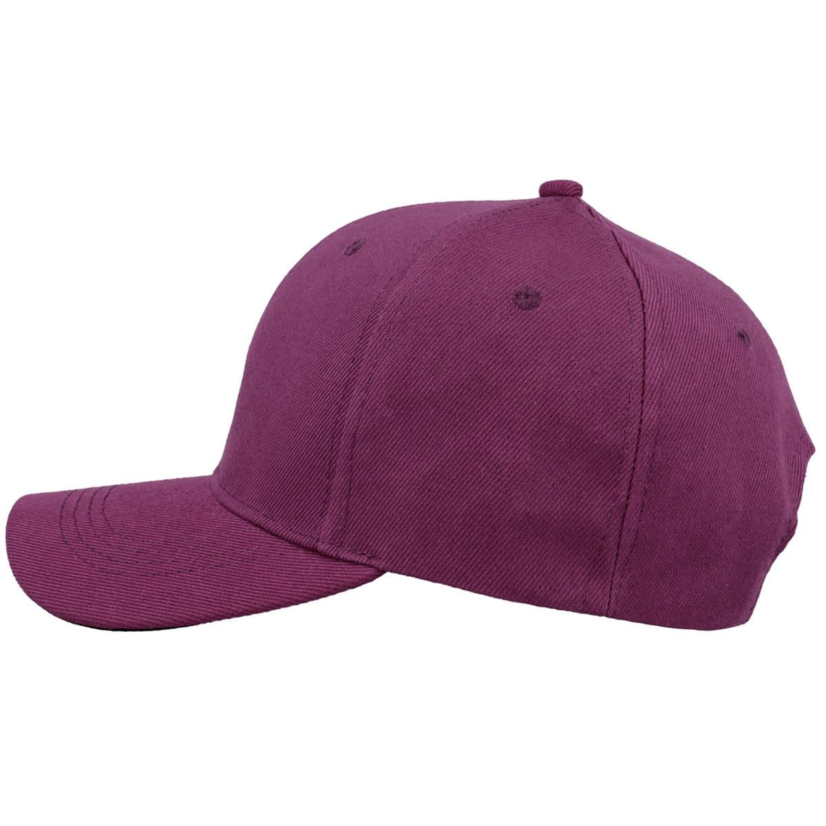 American Curved Peak Cap - Grey Melange 65