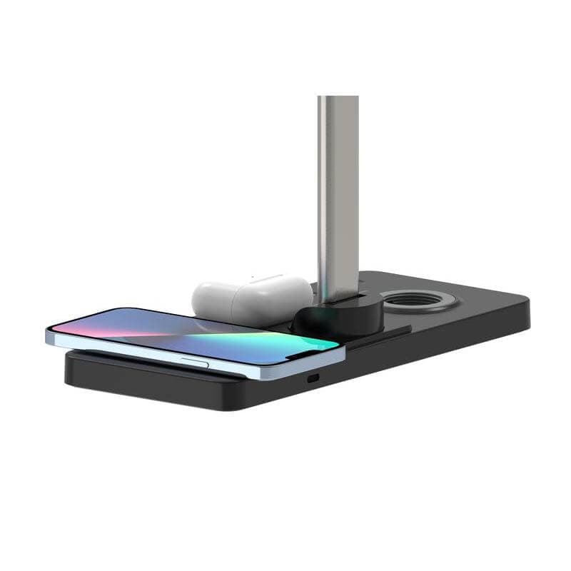 VELES - @memorii 3 in 1 Wireless Charger with Desk Lamp 3
