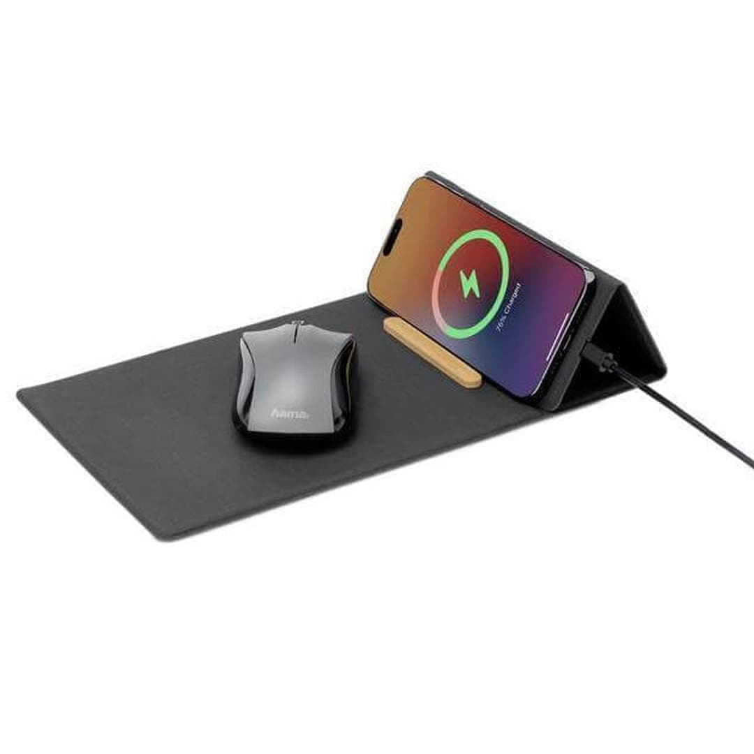 BLACE - CHANGE ZERO Recycled PU 15W Wireless Mousepad & Desk Organizer 5