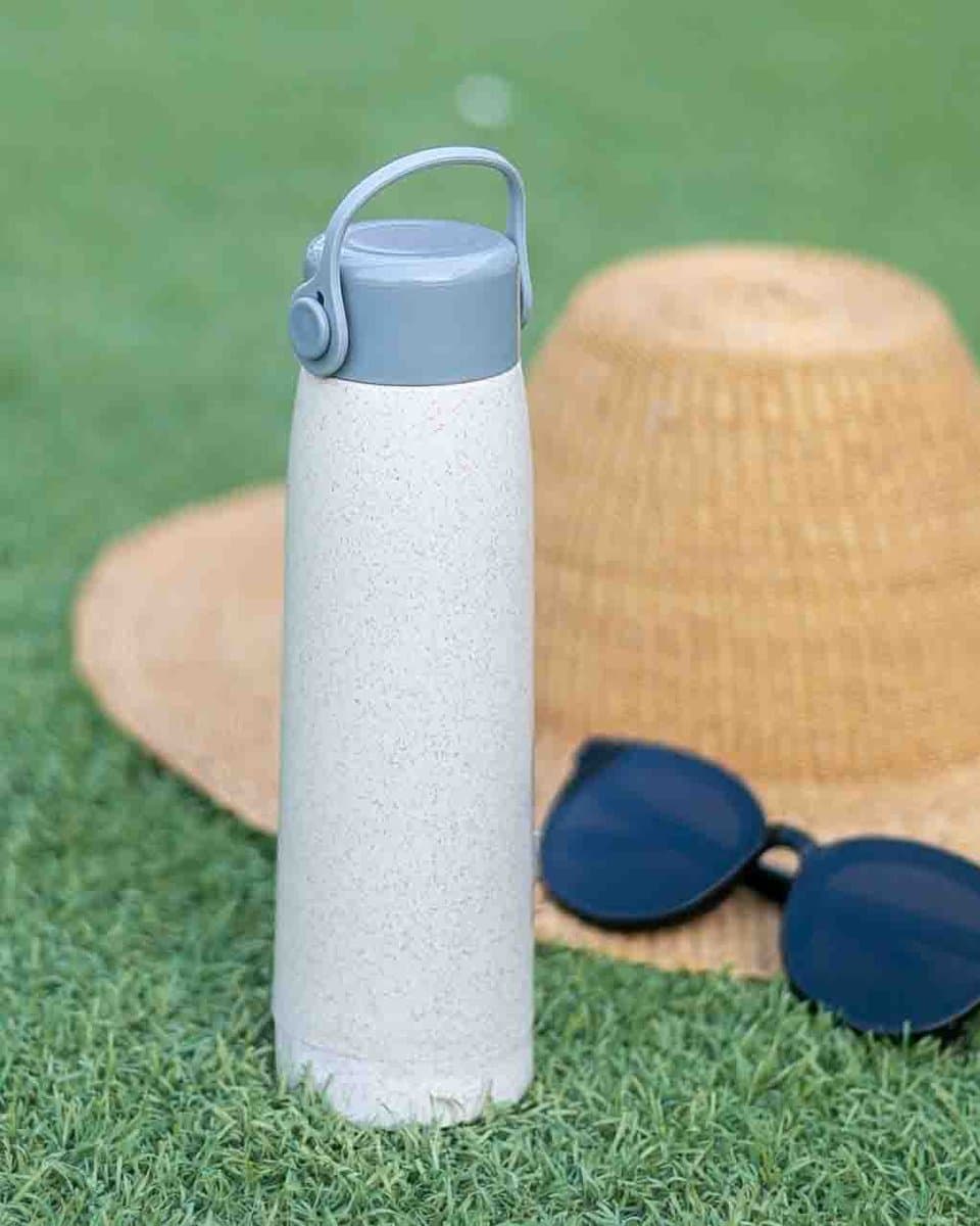 RABI - eco-neutral Wheat Straw Glass Bottle 6