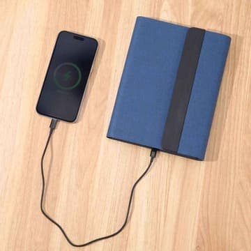 BERGMUND - Santhome 10000mAh Mag Wireless Powerbank Portfolio - Navy 8
