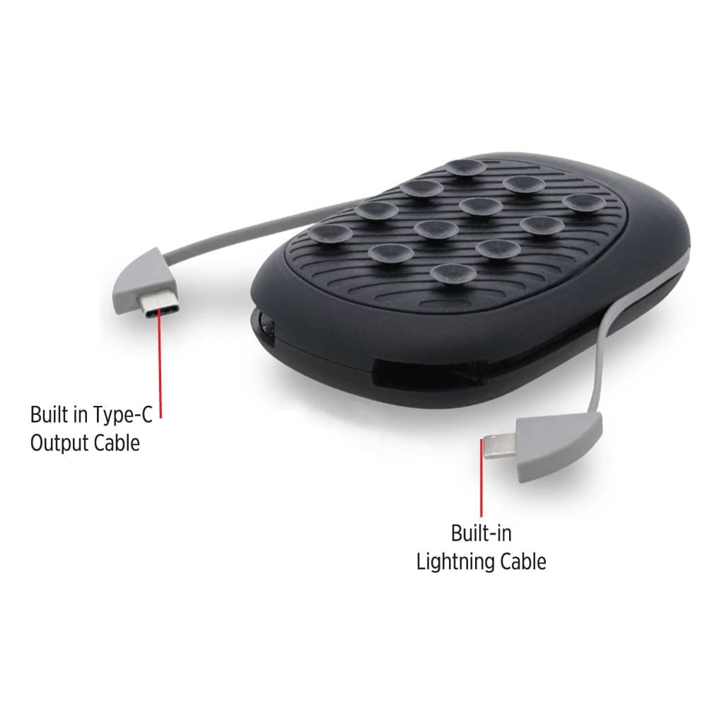 KOVIN - @memorii 10000mAh Suction Power Bank With Light-Up Logo 3