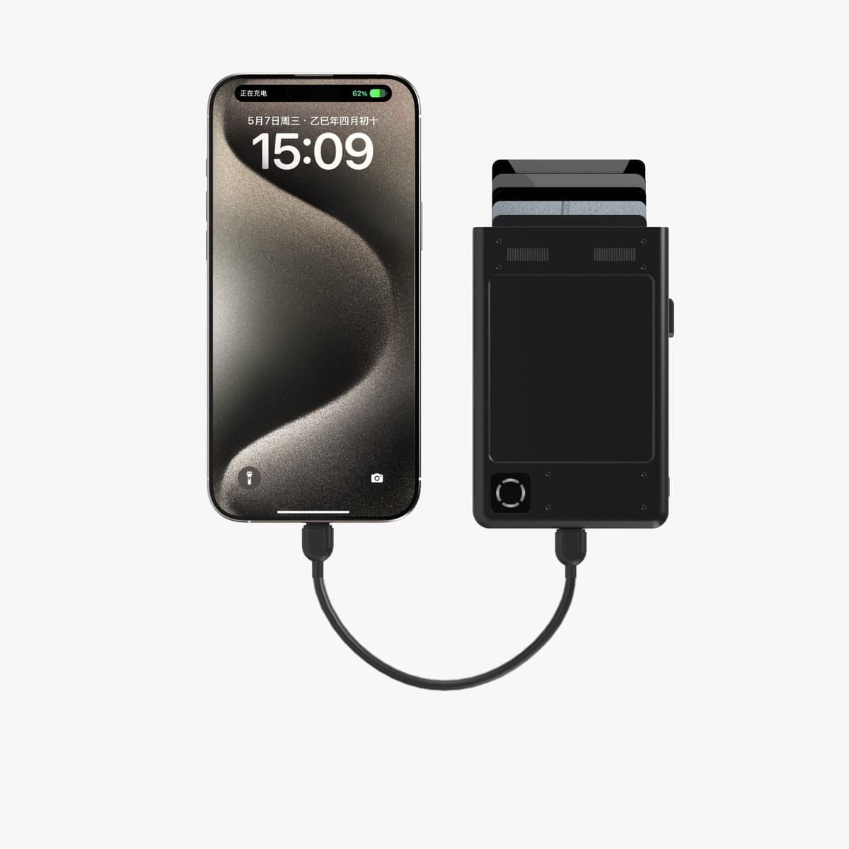 AREZZO - @memorii 5000mAh 3-in-1 Card Holder Powerbank 3