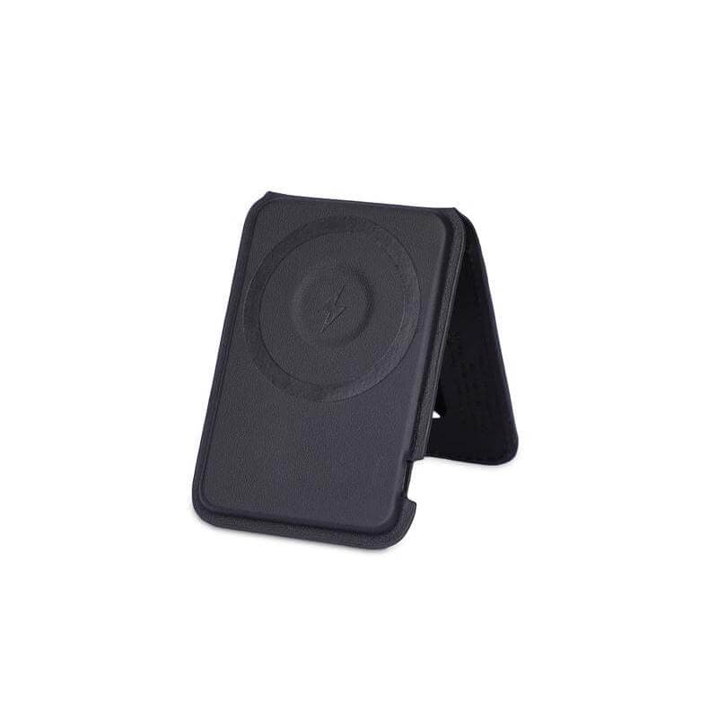 MAG3 - Giftology 3-in-1 Magnetic Wireless Charger Card Holder - Black 8