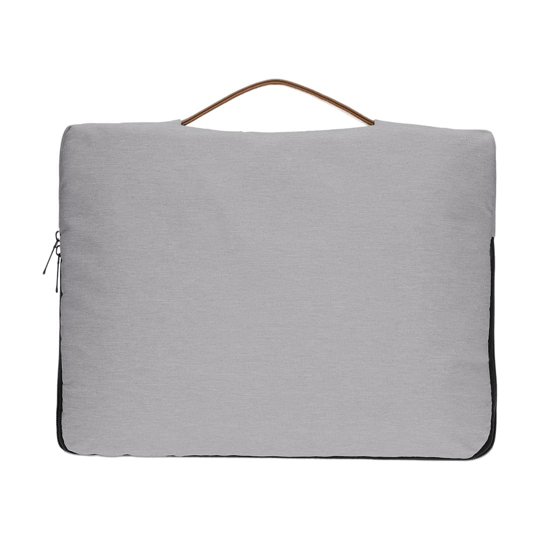 SALCEA - Santhome® 15" Laptop Sleeve - Grey/Tan 4
