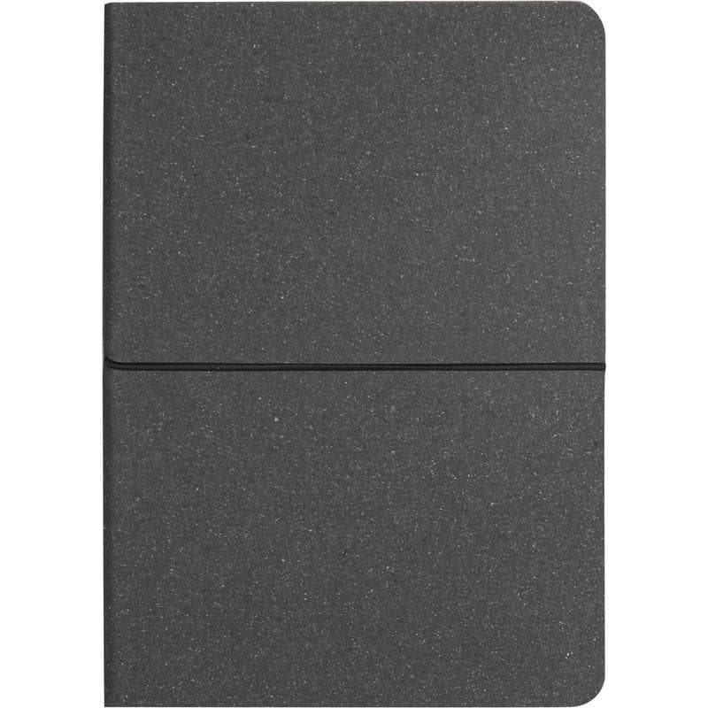 KOTEL - eco-neutral A5 Recycled Leather Soft Cover Notebook - Black 3