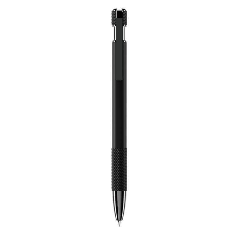 PILA - Recycled Aluminium Ballpoint Pen - Black 5