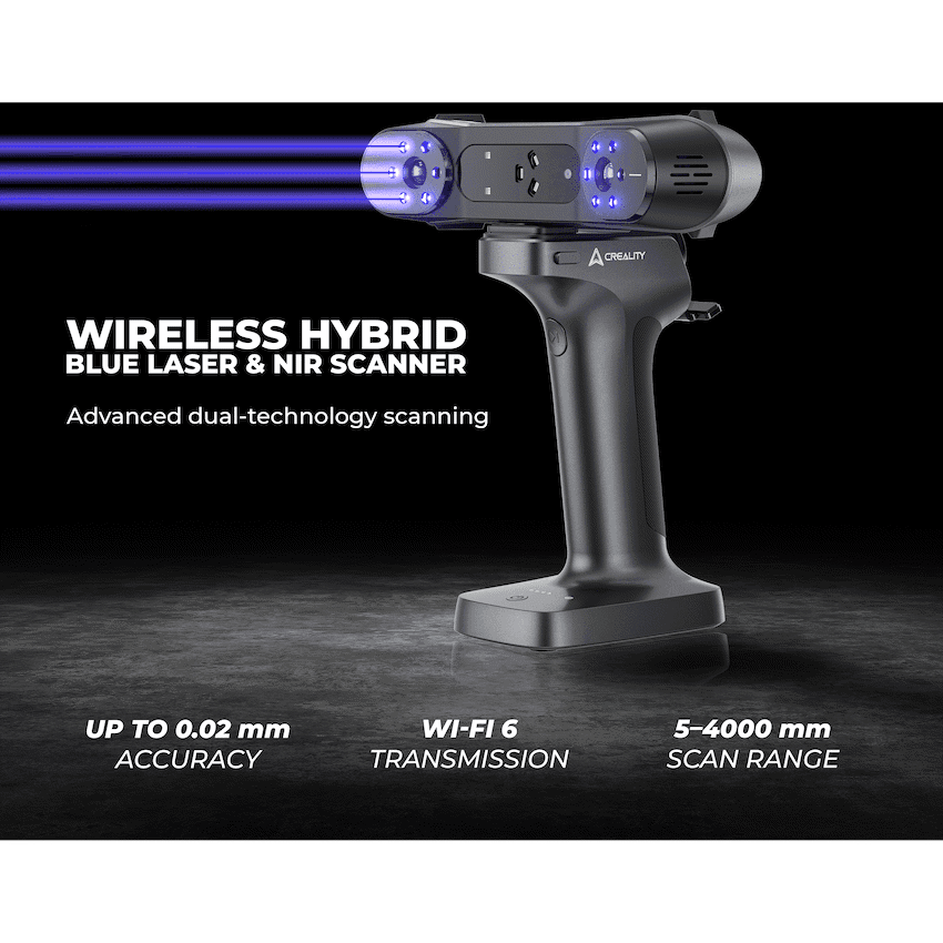 Creality Raptor X Wireless Scanner 4