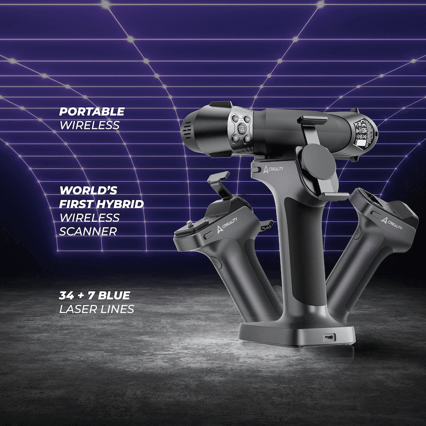 Creality Raptor X Wireless Scanner 3