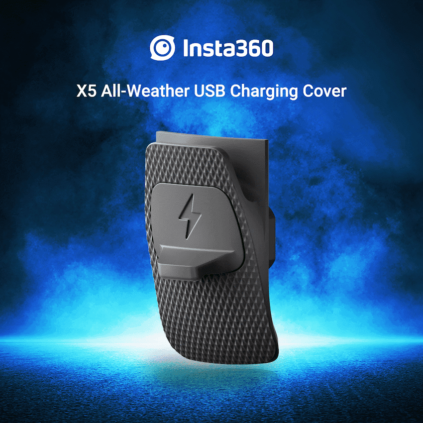 Insta360 X5 All-Weather USB Charging Cover 6