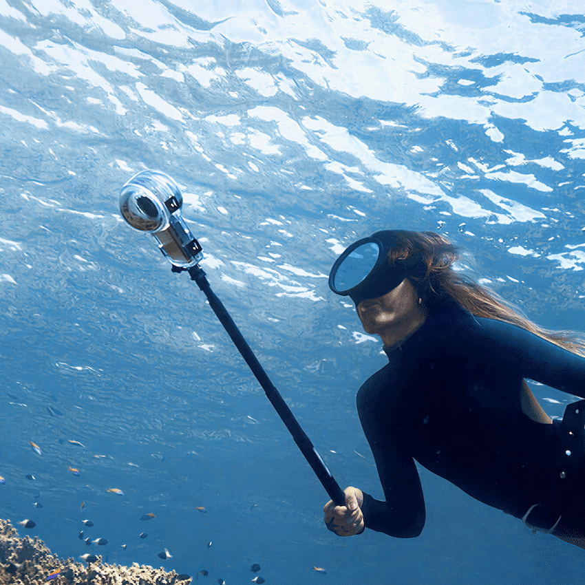 Insta360 X5 Invisible Dive Case Clear 6