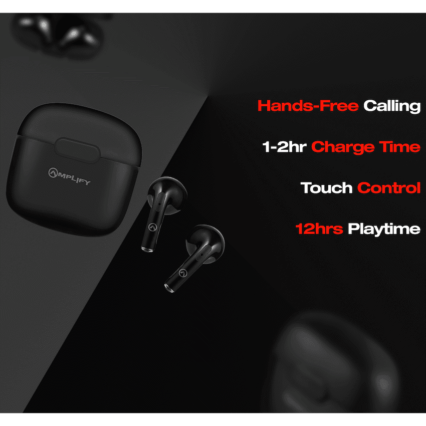 Amplify Note 3.0 Series TWS Earphones - Black 4