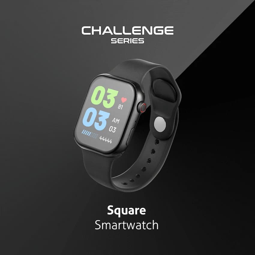 Amplify Challenge Series Square Smartwatch - Black 6