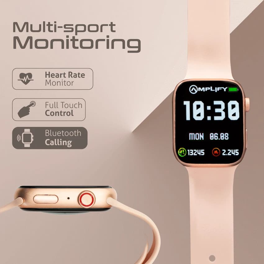 Amplify Challenge Series Square Smartwatch - Gold 3